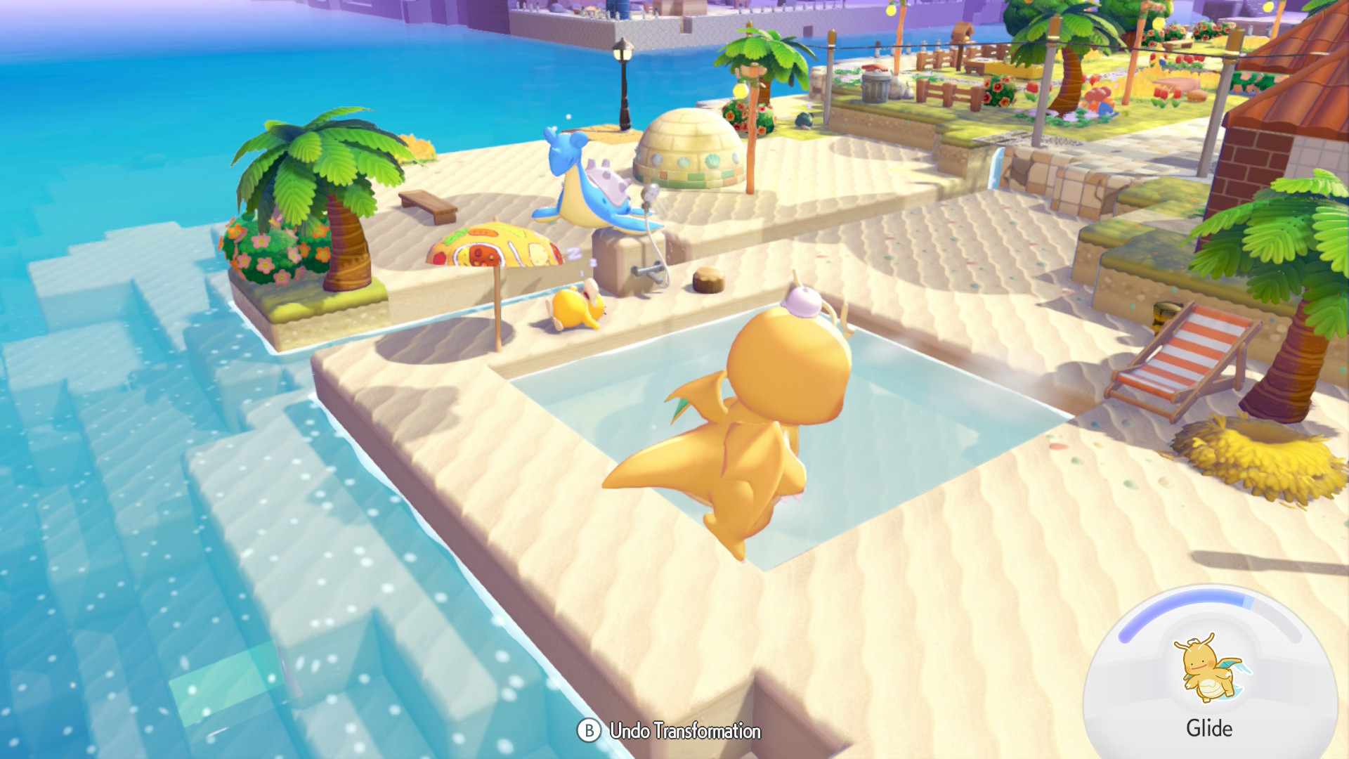 Pokemon Sleeping in the wild